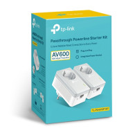 POWERLINE TP-LINK PA4010P 600MBPS ETHERNET ADAPTER KIT TL-PA4010P KIT