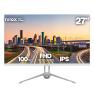 Monitor NILOX 27" IPS FHD 100Hz Blanco