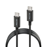 CABLE NGS CARGA RAPIDA DE USB C A USB C DE 1 M DE LONGITUD 60W BLACK