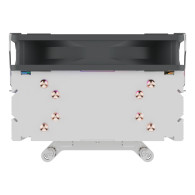 Ventilador UNYKA UNYCOOL H40 ARGB 90mm Gris