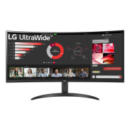 MONITOR CURVO 34" ULTRAPANORAMICO LG 34WR50QK-B WQHD NEGRO