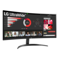 MONITOR CURVO 34" ULTRAPANORAMICO LG 34WR50QK-B WQHD NEGRO