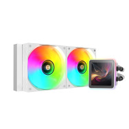 VENTILADOR SISTEMA REFRIGERACION LIQUIDA MARS GAMING MLVISIONPRO240 BLANCO