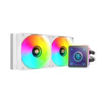 VENTILADOR SISTEMA REFRIGERACION LIQUIDA MARS GAMING MLVISIONPRO240 BLANCO