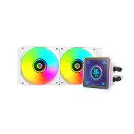 VENTILADOR SISTEMA REFRIGERACION LIQUIDA MARS GAMING MLVISIONPRO240 BLANCO