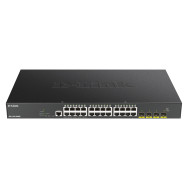 SWITCH D-LINK 28P DGS-1250-28XMP E 24P 10 100 1000 + 4X10G SFP RACK