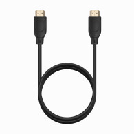 CABLE HDMI V2.0 PREMIUM ALTA VELOCIDAD 4K60HZ AM-AM NEGRO 1.0M AISENS A120-0722