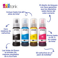 BOTELLA TINTA T00P340 ( 104 ) (MAGENTA) EPSON ET-2710 , ET-2711