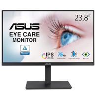 MONITOR 23.8 ASUS PROFESIONAL VA24EQSB FHD MM REG ALTURA PIVOT VGA HDMI NEGRO