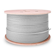 CABLE DE RED RJ45 CAT.6 UTP RIGIDO AWG23 CCA ALEACION GRIS 305M AISENS A135-0750