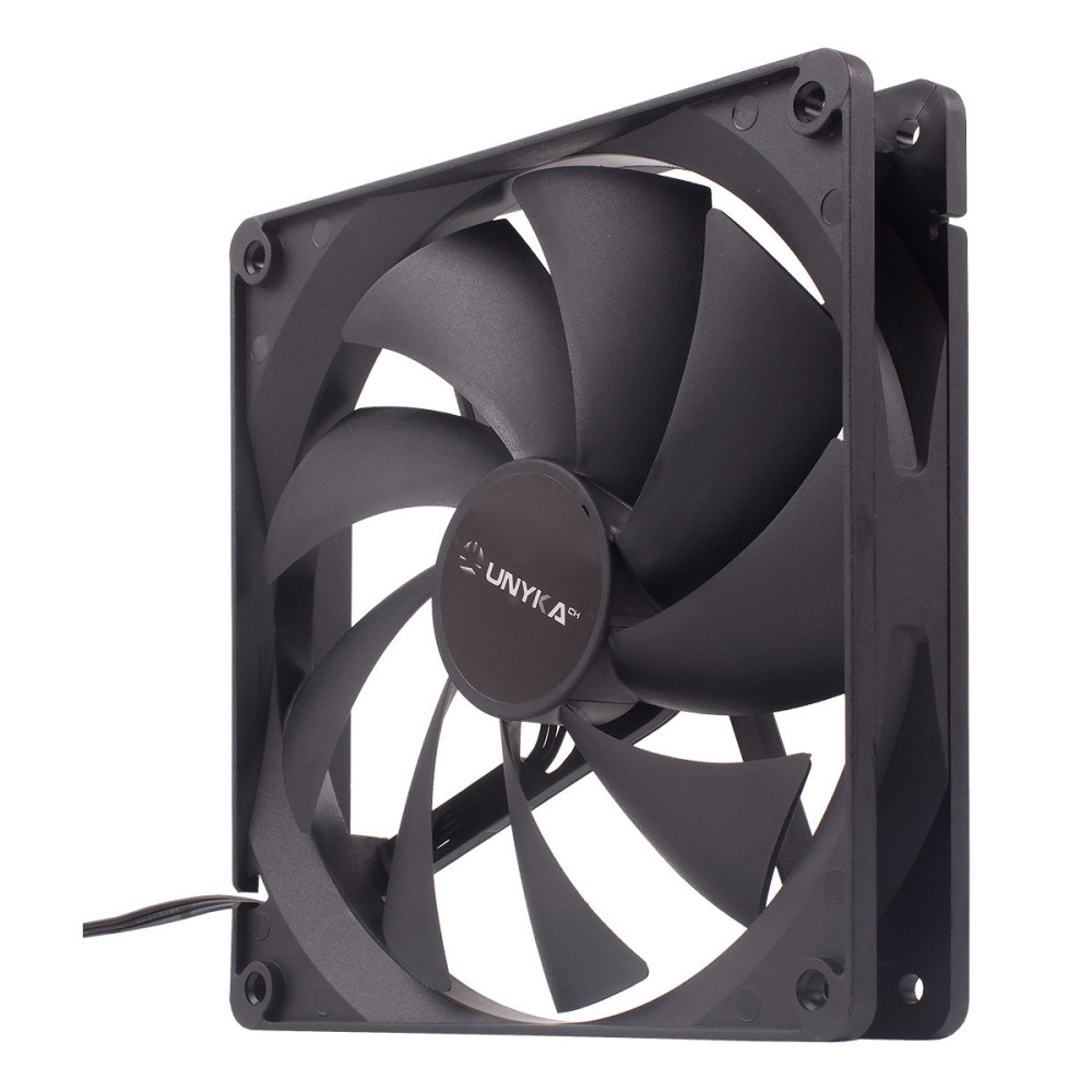 VENTILADOR CAJA ADICIONAL 14X14 UNYKA NEGRO 51790