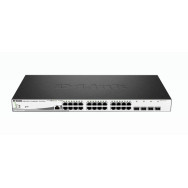 SWITCH D-LINK 24P DGS-1210-28MP E 10 100 100(POE)+ 4 GIGABIT SFP SOBREMESA