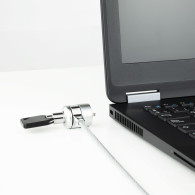 CABLE SEGURIDAD CON LLAVES PARA PORTATILES 1.5M TOOQ TQCLKC0025