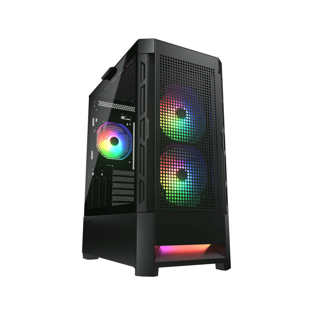 Caja Torre Cougar Airface RGB Negro