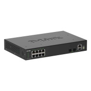 SWITCH D-LINK 8P DGS-1530-10 E GE + 2 PORTS 10G SFP+ SMART MANAGED