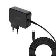 CARGADOR PORTATIL 90W TOOQ GAN USB-C PD NEGRO TQLC-USBCGAN90PDA