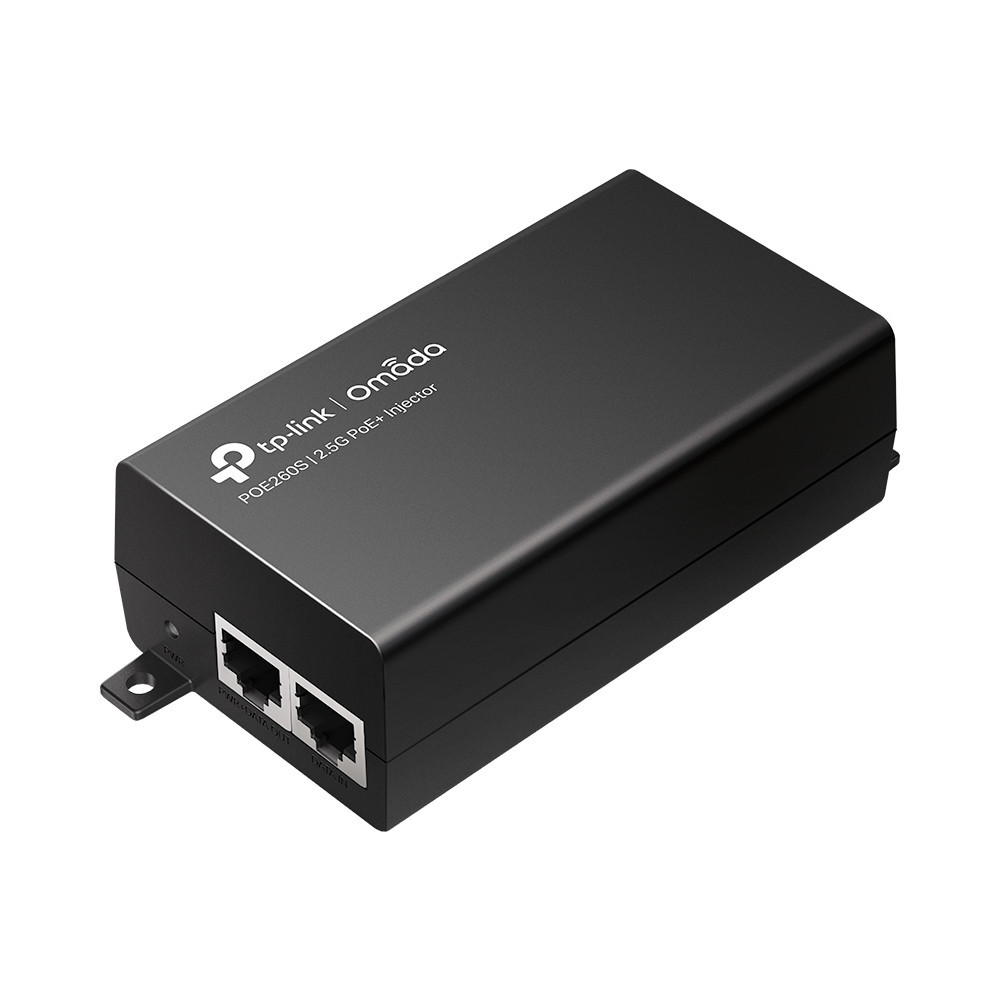 INYECTOR POE TP-LINK OMADA POE260S 2P 2.5Gbps 30W DATOS ALIMENTACION HASTA 100 M