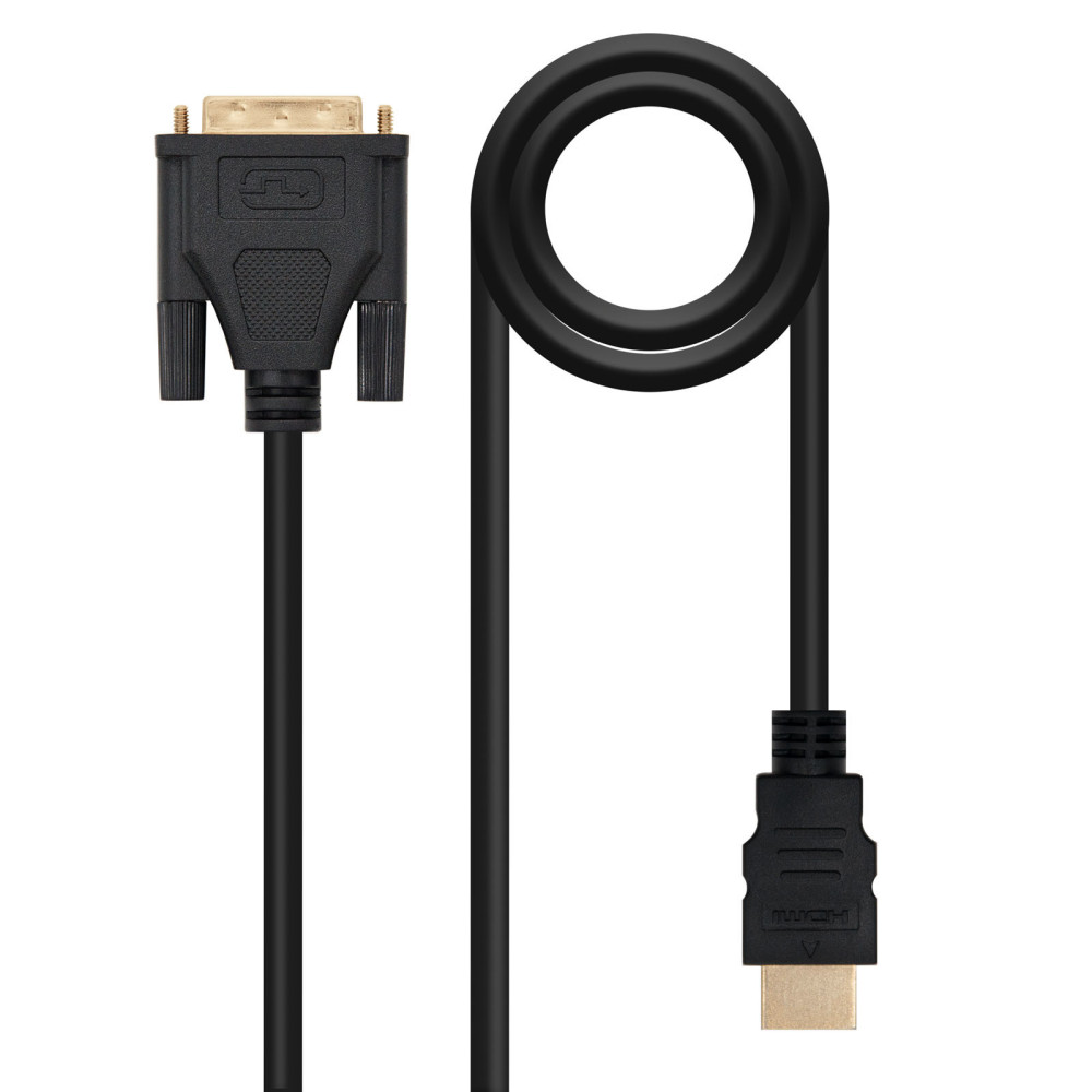 CABLE DVI A HDMI DVI18+1M-HDMI AM 3.0 M NANOCABLE 10.15.0503