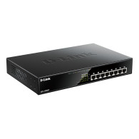 SWITCH D-LINK 8P 10 100 1000 RACK Poe DGS-1008MP