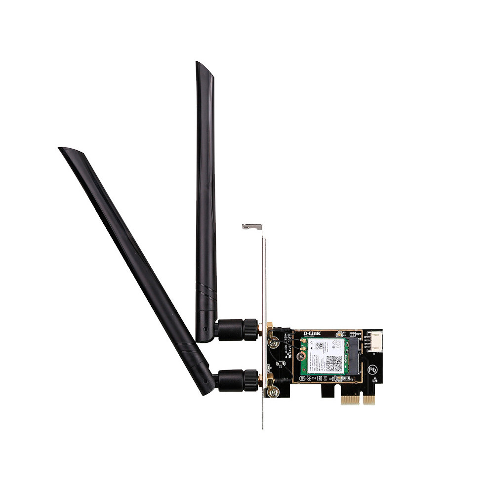 TARJETA INALAMBRICA PCIe D-LINK DWA-X582 WIFI6 BT5 2402Mbps 2.4 5Ghz 2ANT 5dBi