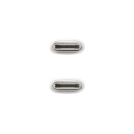CABLE USB-C 2.0 60W 3A USB-C M-USB-C M 1 M NANOCABLE 10.01.6001-CO