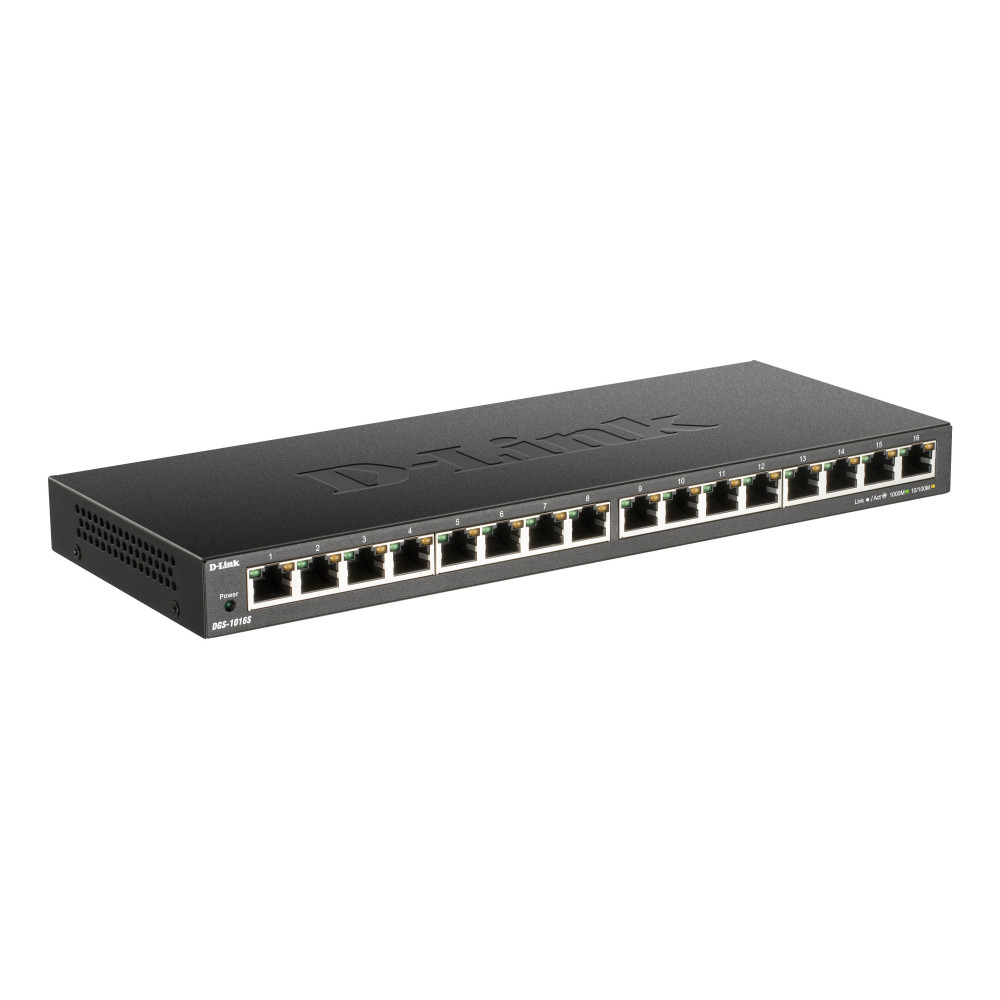 SWITCH D-LINK 16P DGS-1016S E 16P 10 100 1000 DGS-1016S