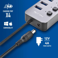 HUB USB NGS 10 PUERTOS USB 3.0 IHUB10