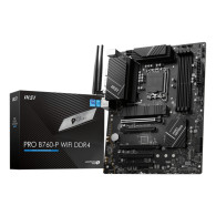PB S1700 MSI PRO B760-P WIFI 4DDR4 5PCIE 4SATA3 2M.2 USB3.2 HDMI DP ATX