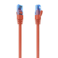 CABLE RED LATIGUILLO RJ45 CAT.6 UTP AWG26 CCA ROJO 0.75M AISENS A135-0788