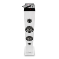 ALTAVOCES NGS BLUETOOTH TOWER SKYCHARMPRO 80W BT USB OPTICA AUX MIC WHITE