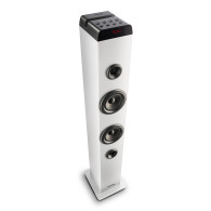 ALTAVOCES NGS BLUETOOTH TOWER SKYCHARMPRO 80W BT USB OPTICA AUX MIC WHITE
