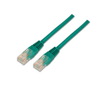 CABLE RED LATIGUILLO RJ45 CAT.6 UTP AWG24 VERDE 1.0M AISENS A135-0246