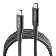 CABLE NGS CARGA RAPIDA DE USB C A USB C DE 3 M DE LONGITUD 65W