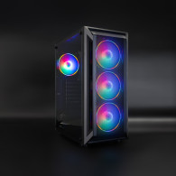 CAJA SEMITORRE GAMING TQGCC101-B RAGNAROK NEGRA TOOQ TQGCC101-B