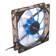 VENTILADOR CAJA ADICIONAL 12X12 UNYKA LED AZUL GAMING 51791