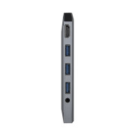 DOCK AISENS USB-C A HDMI RJ45-3XUSB-SD-MICROSD GRIS 15CM ASUC-9P001-GR
