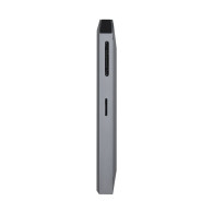 DOCK AISENS USB-C A HDMI RJ45-3XUSB-SD-MICROSD GRIS 15CM ASUC-9P001-GR