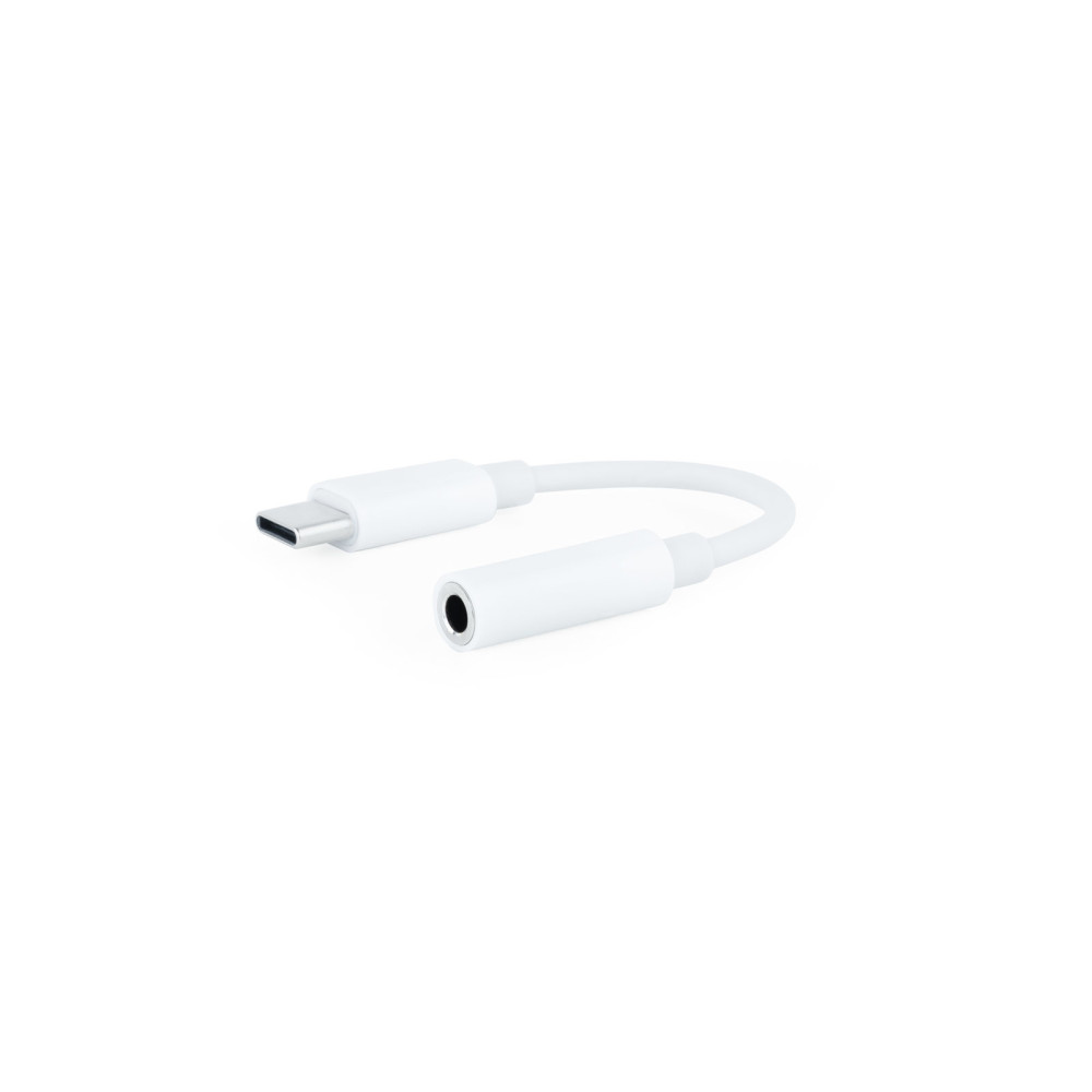CABLE ADAPTADOR DE USB-C A JACK 3.5 BLANCO NANOCABLE 10.24.1205-W