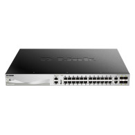 SWITCH D-LINK 24P DGS-3130-30PS E POE 24P10 100 1000BASE-T