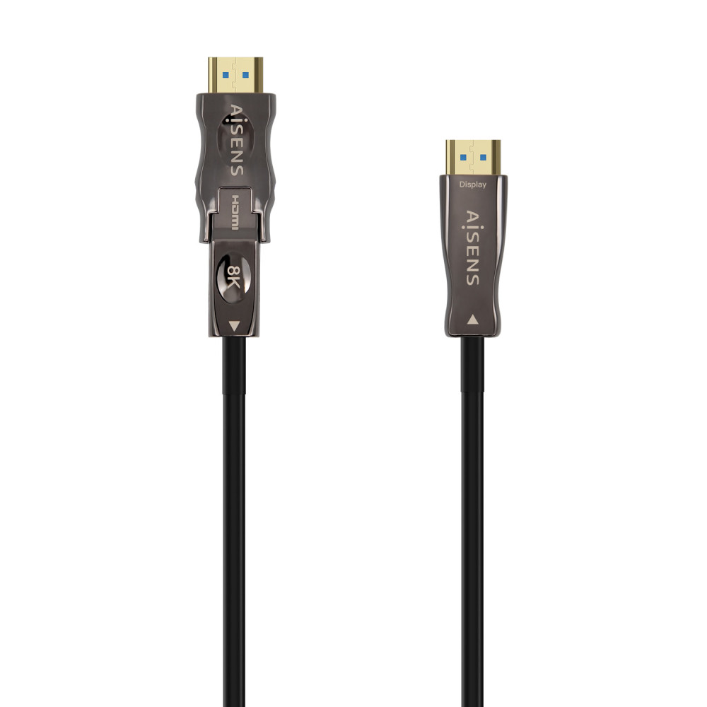 CABLE HDMI V2.1 AOC DESMONTABLE 8K 4K 4 4 4 AM-DM-AM NEGRO 15M AISENS A153-0644