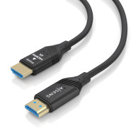 CABLE HDMI V2.0 AOC PREM ALTA VELO 4K60HZ18GBPS AM-AM NEGRO 25M AISENS A148-0931
