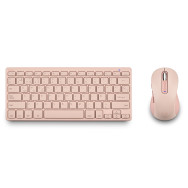TECLADO NGS RATON FANTASY KIT INALAMBRICO MULTIMODO RECARGABLE USB-C PINK