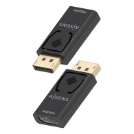 CONVERSOR DISPLAYPORT A HDMI 4K30HZ DP M-HDMI H NEGRO AISENS A125-0949