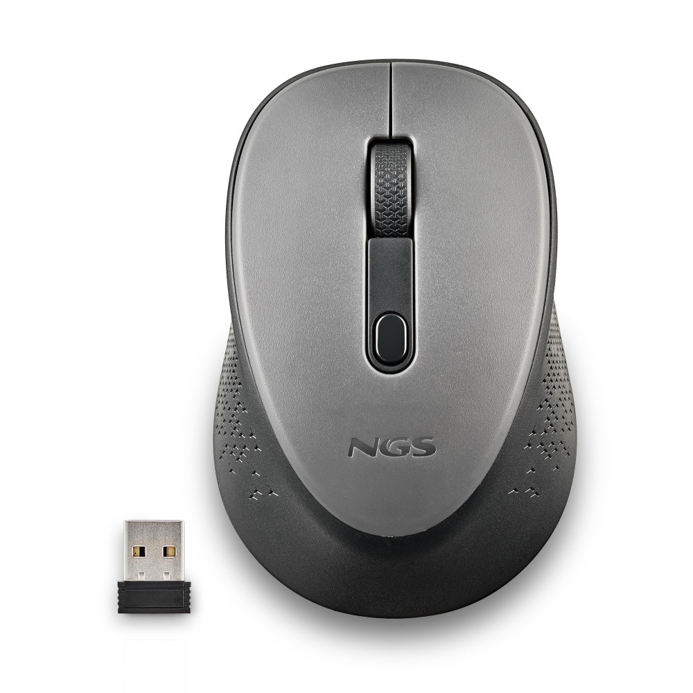 RATON NGS INALAMBRICO DEW GRAY NANO USB