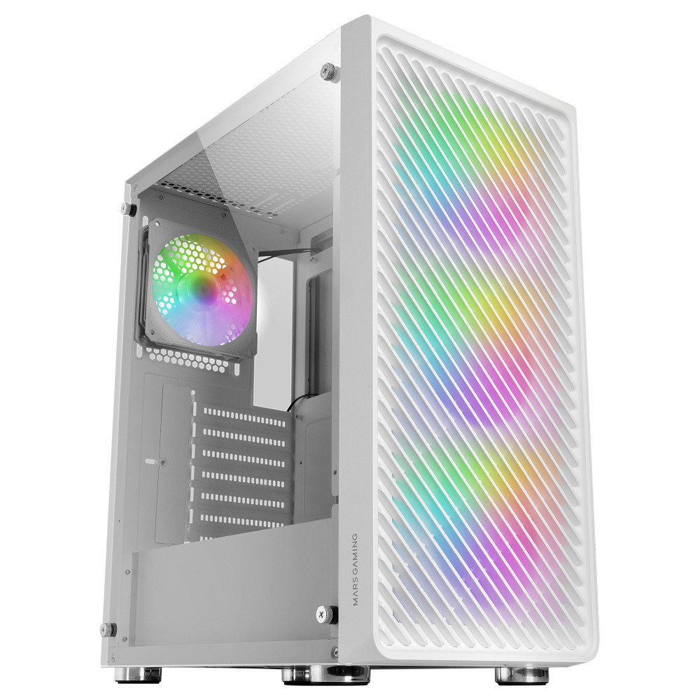 SEMITORRE GAMING ATX MARS GAMING MCF SIN FUENTE BLANCO