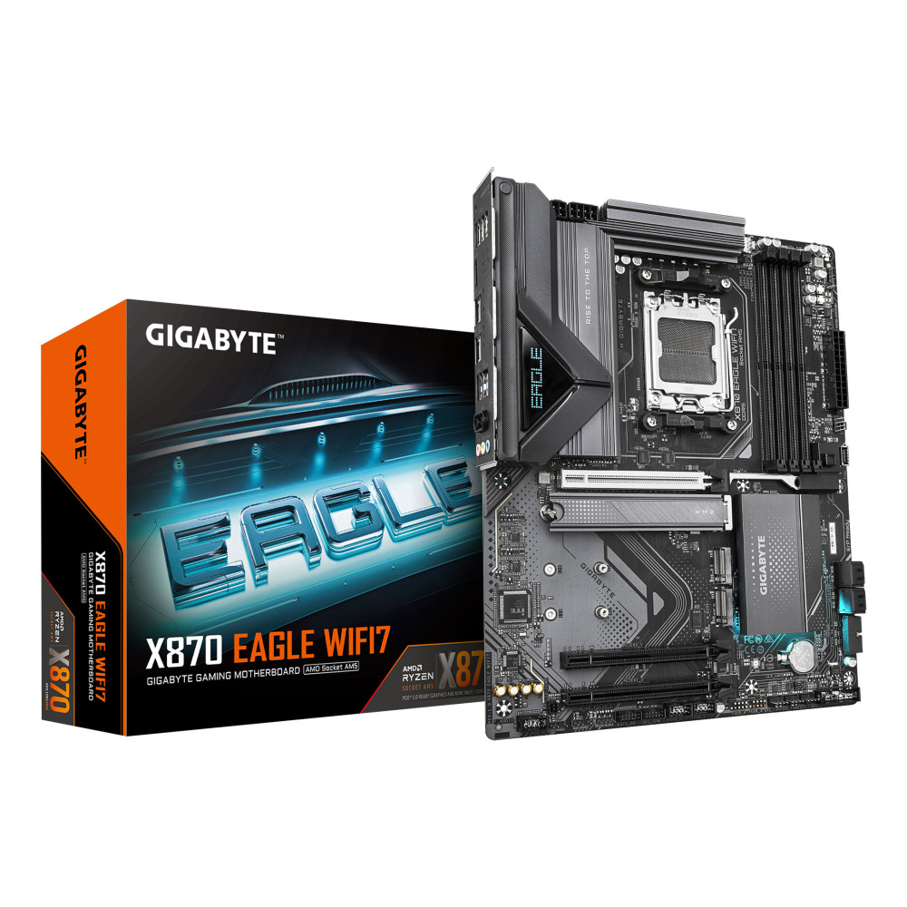 PLACA BASE GIGABYTE GA-X870-EAGLE WIFI7 G10 AM5 ATX 4XDDR5 HDMI