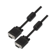CABLE SVGA FERRITA HDB15M-HDB15M NEGRO 1.8M AISENS A113-0071