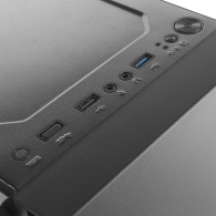 SEMITORRE GAMING ATX MARS GAMING MCN2 SIN FUENTE NEGRO