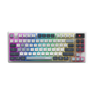 Msi Teclado FORGE GK600 TKL W SKY ES BT