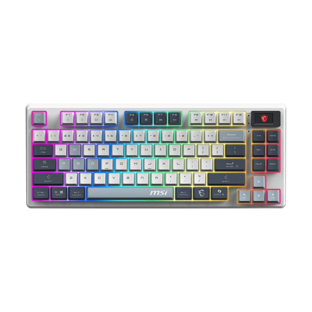 Msi Teclado FORGE GK600 TKL W SKY ES BT